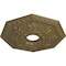 Ekena Millwork Nottingham Ceiling Medallion (Canopies up to 4 5/8"), 18"OD x 3 1/2"ID x 1 1/2"P, Mississippi Mud CM18NTMMF - alternate 2
